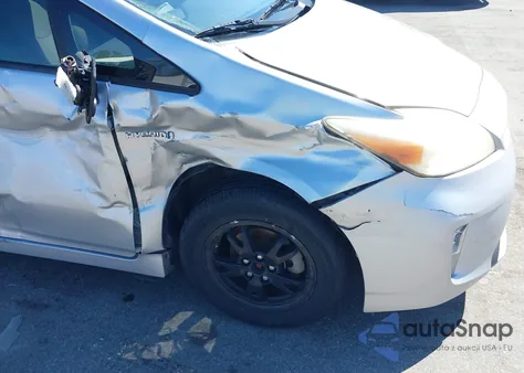 2012 Toyota Prius Two from USA, damaged, VIN JTDKN3DU6C5384916